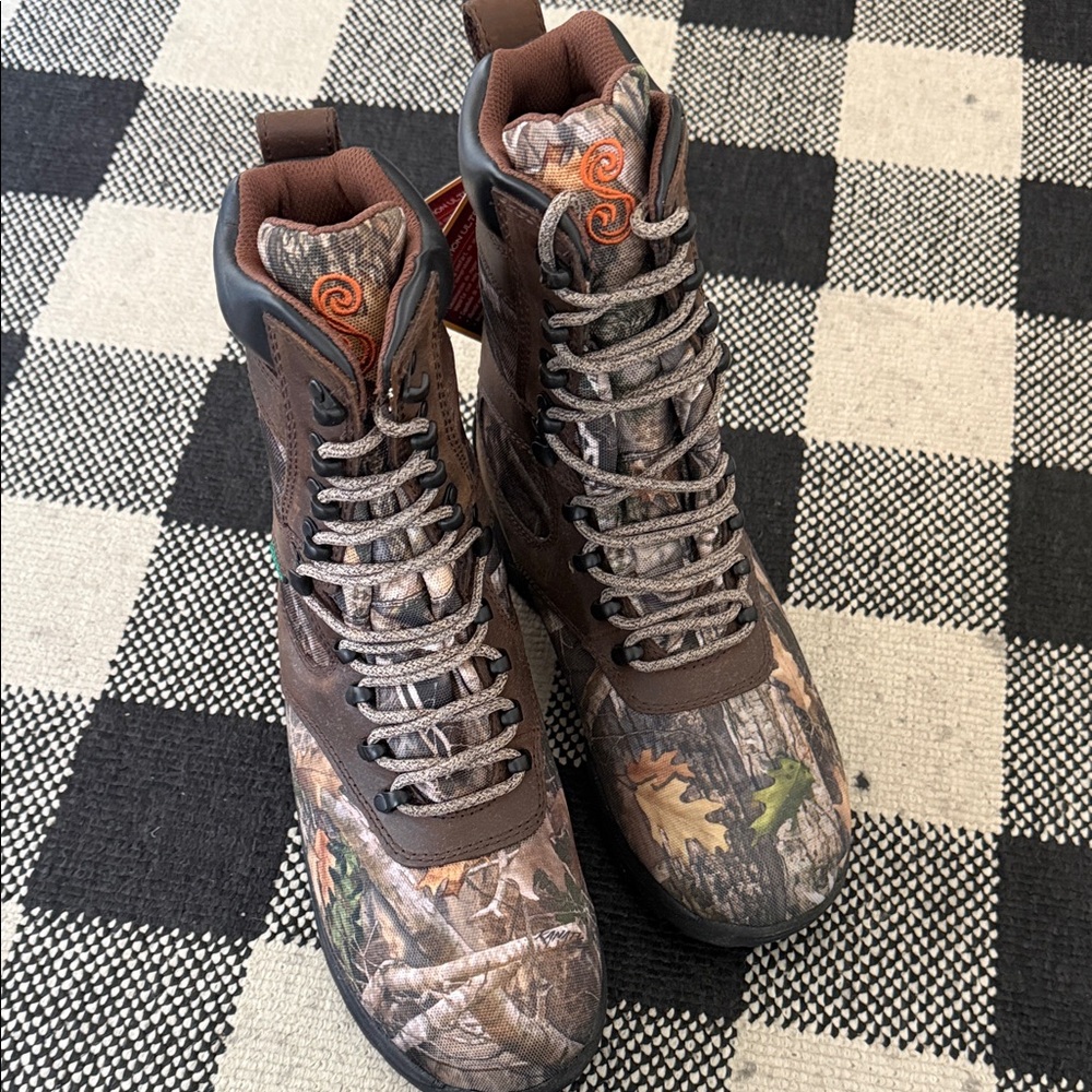 Camouflage High-Top women’s camo  Boots